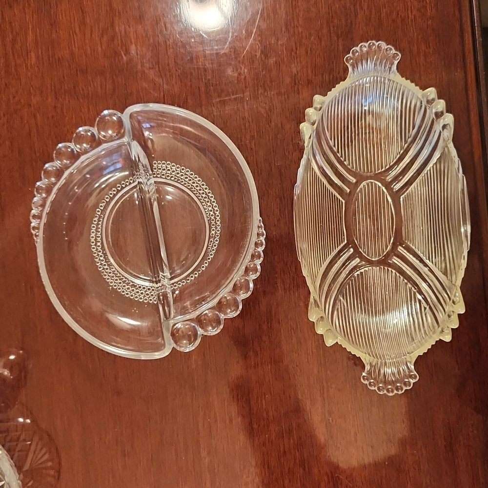 Art deco candy dish